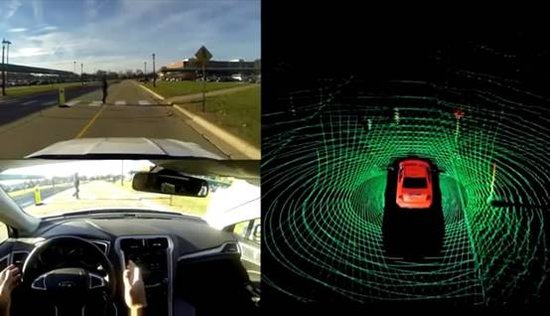 福特新一代无人驾驶技术可生成实时地图