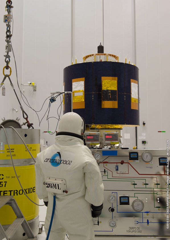 一箭双星，阿丽亚娜公司成功发射欧洲气象卫星和巴西通信卫星