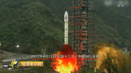 中国发射一枚超级卫星 以后哪里都可以高速上网